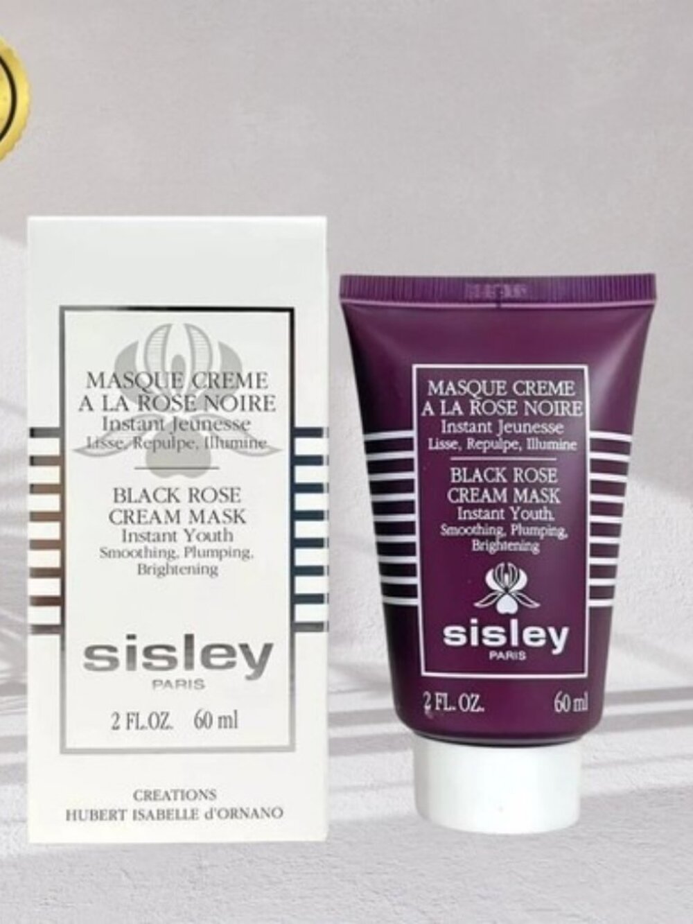 Sisley Paris Black Rose Cream Mask 2 oz / 60 ml – Instant Youth Smoothing NIB